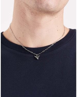 Classics 77 Shark Tooth Pendant Necklace - Blue