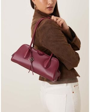 Calvin Klein Jeans Multi Compartment Shoulder Bag - Brown