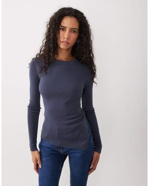 Mango Top Leggero - Blu