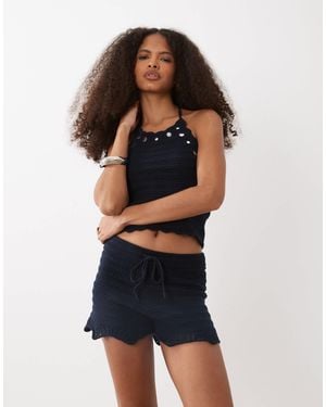 Mango Teen Knitted Short - Multicolor