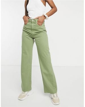 Stradivarius 90s Dad Jeans - Green