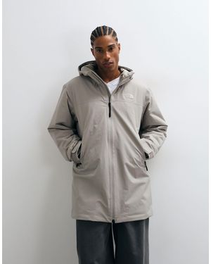 The North Face Range Lightweight Hooded Parka Jacket - Grey