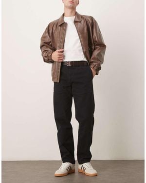 Mango 100% Chet Cotton Straight Jean - Natural