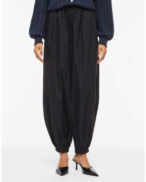 Vila Parachute Trousers - Black