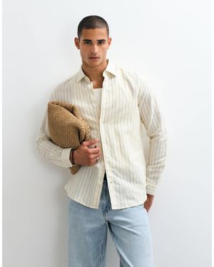 Mango Long Sleeve Shirt - White