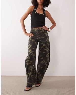 Lioness Horseshoe Barrel Leg Jeans - Meerkleurig