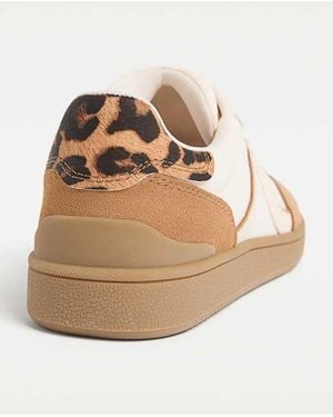 Stradivarius Sneakers Casual Con Design Misto E Dettaglio Stampato - Neutro
