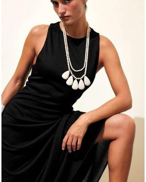 NA-KD Twist Back Maxi Dress - Black