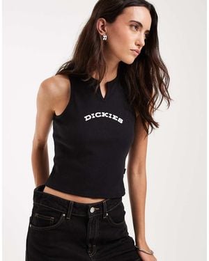 Dickies V Neck Vest - Black