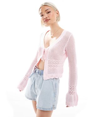 Brave Soul – strickjacke - Weiß