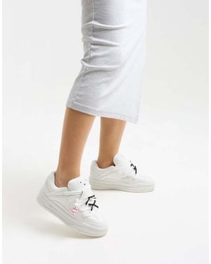 Bershka Mifffy Skater Trainers - White