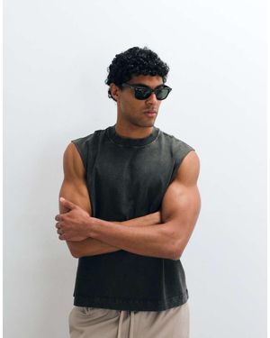Abercrombie & Fitch Premium Heavyweight Tank Top - Black