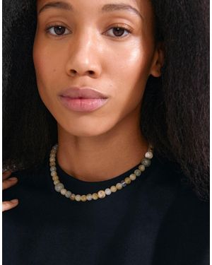 Pilgrim Root - collier en plaqué or - Noir