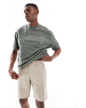 Only & Sons Loose Fit Chino Shorts - Gray