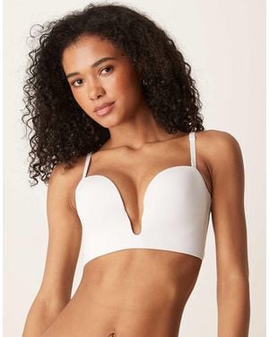 Boux Avenue Strapless U-Wire Microfibre Multiway Bra - White