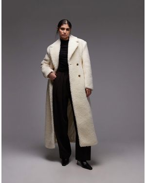 & Other Stories Wool Double Breasted Maxi Coat - Gray