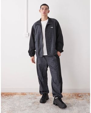 X-Large Logo Color Block Cuffed Tracksuit Bottoms - Black