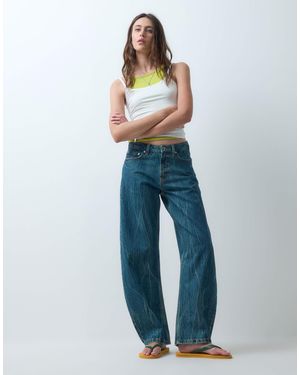 Collusion X009 Cocoon Leg Jean - Blue