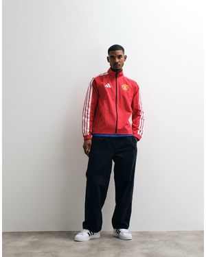 adidas Originals Adidas Football Manchester United 26 Home Anthem Jacket - Red