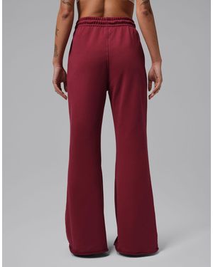 Nike Flight Fleece Sweatpants - Red