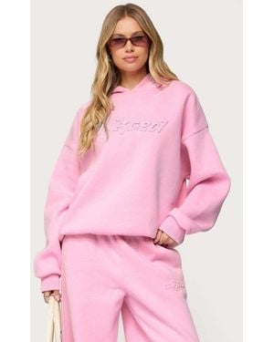 Edikted Totally Hoodie - Pink