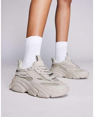 Steve Madden Possession-e Chunky Trainers - White