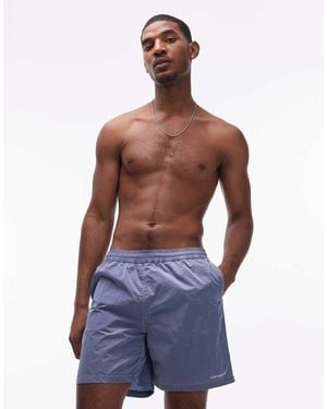 Carhartt Canby Swim Trunks - Blue