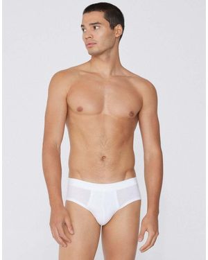 Tezenis Extrafine Lightweight Cotton Briefs - White