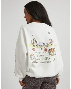 Skinnydip London London Disney Winnie The Pooh Strawberry Sweatshirt - Grey