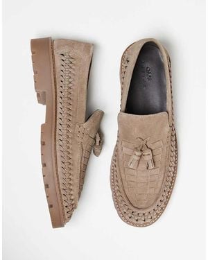 ASOS Fisherman Loafers - White