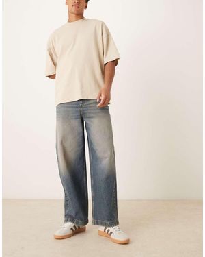 ASOS Barrel Jeans - Natural