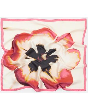 Pull&Bear Sciarpa A Fiori - Rosa