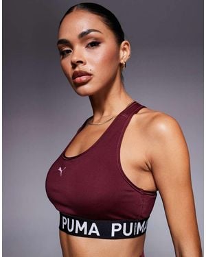 PUMA 4Keeps Elastic Bra - Grey
