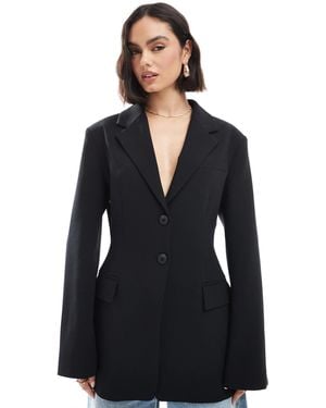 ASOS Tailored Cinch Waist Blazer - Blue