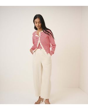 Nobody's Child Petite Peckham Barrel Leg Jeans - Pink