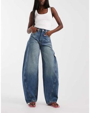 Tommy Hilfiger Ella Barrel Leg Jeans - Blue