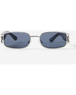 Cotton On Harriet Metal Sunglasses - Blue