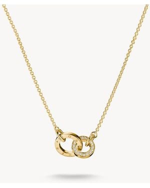 Thomas Sabo Chain Together With White Zirconia - Metallic