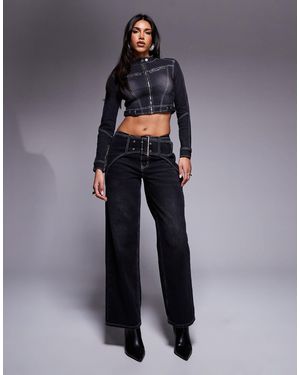 Liquor N Poker – weite jeans - Blau