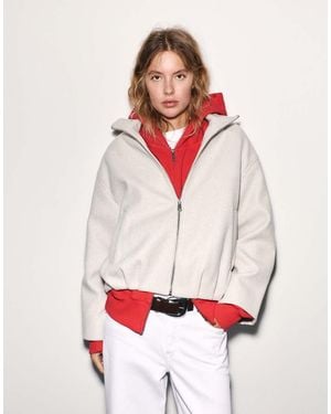 Pull&Bear Bomber Balloon - Rosso