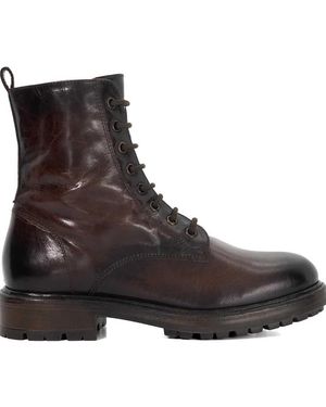 Dune Patley Ankle Boots - Black