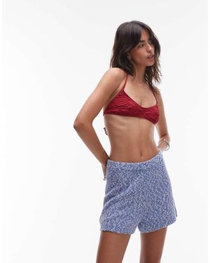 ARKET Pull On Knitted Micro Beach Shorts - Grey