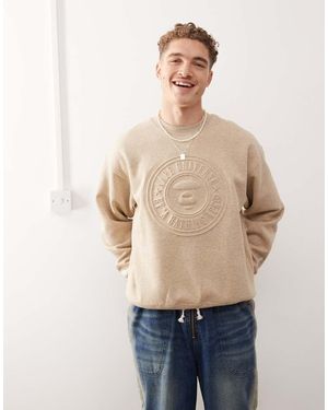 Aape By A Bathing Ape Sudadera Con Logo En Relieve De - Neutro