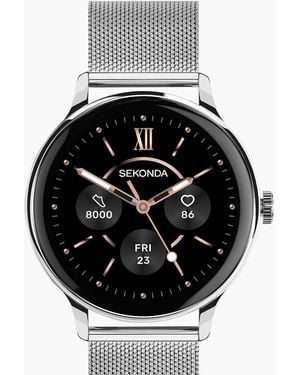 Sekonda Flex Plus 42Mm Round Watch - Black