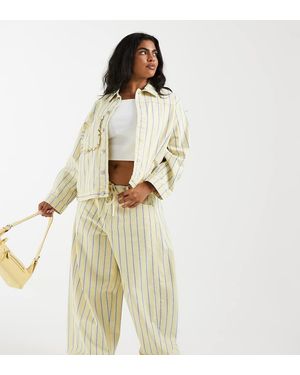 Pieces Plus Pieces Curve - Blanco