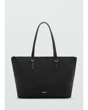 Mango Classic Tote Bag - Black