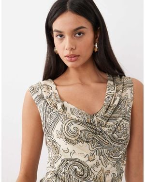 ASOS Cowl Neck Top - Multicolor