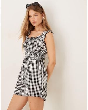 Nobody's Child Aria Ruffle Playsuit - White