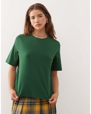 Weekday Perfect Boxy Fit T-shirt - Green
