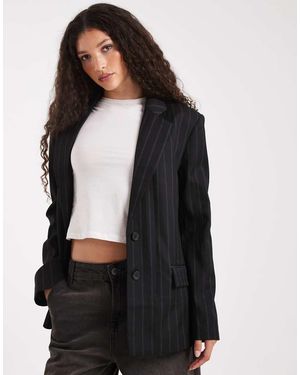 ASOS Tailored Grandpa Blazer - Black